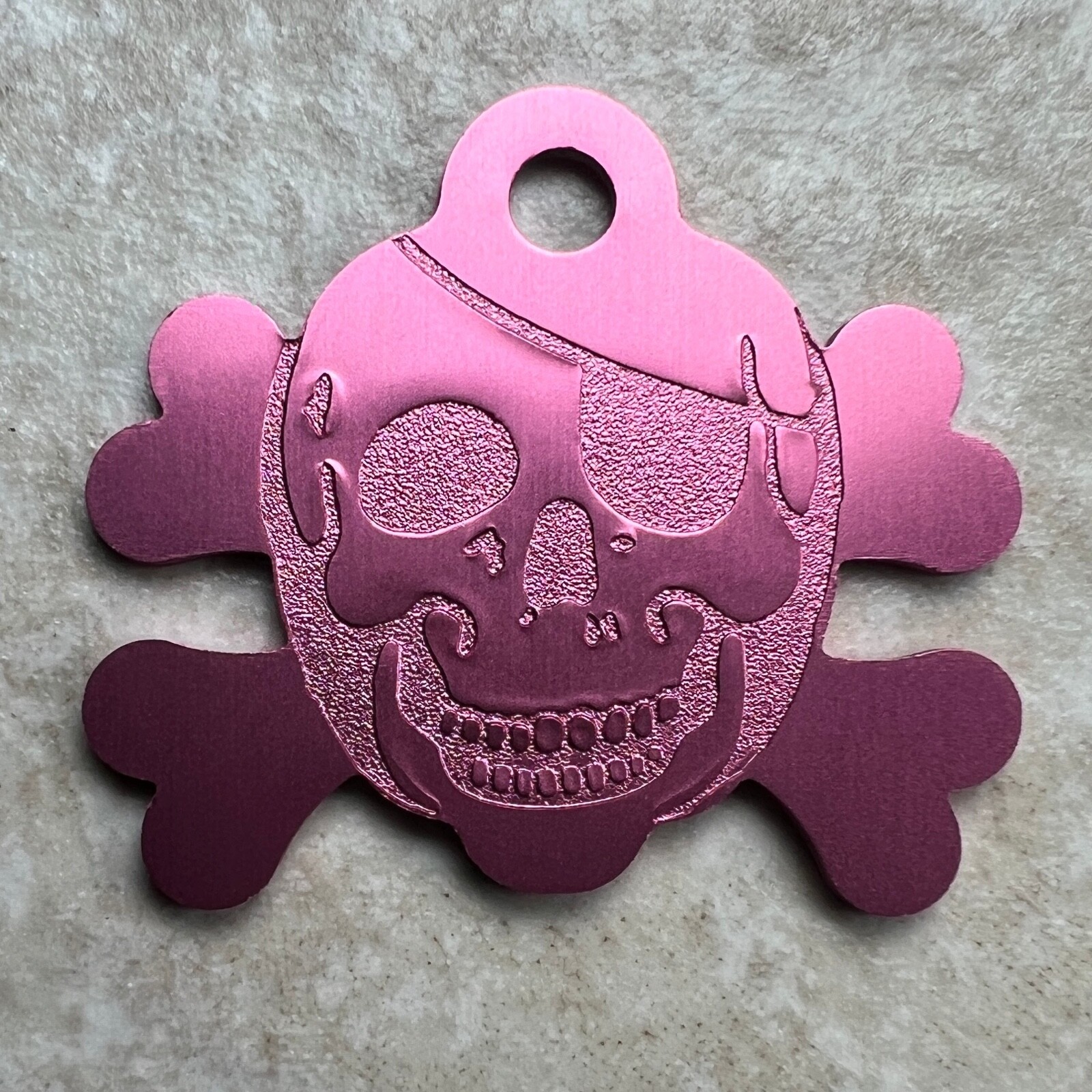 Custom Engraved Dog Tags Personalized Dog Collar Pet Tags Engraved PIRATE COLORS