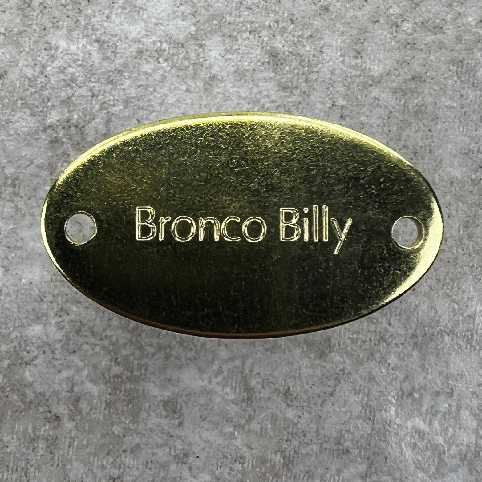 Custom Engraved Tags Personalized NAME PLATE Tags ID Tag BRASS RUSTIC OVAL MINI