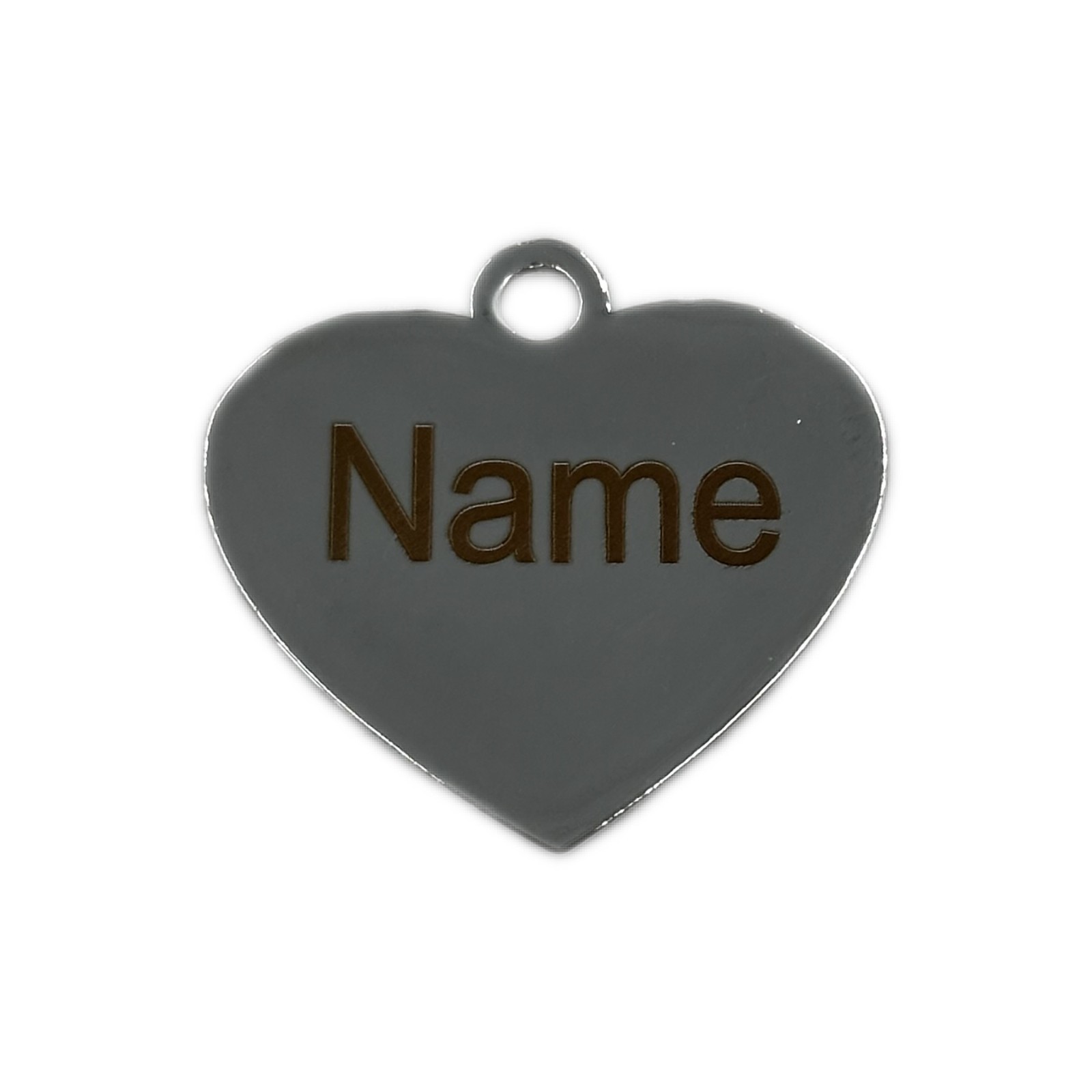 Zinc Alloy Heart Shaped Anti-loss Pet Tags – Personalized Dog Tag