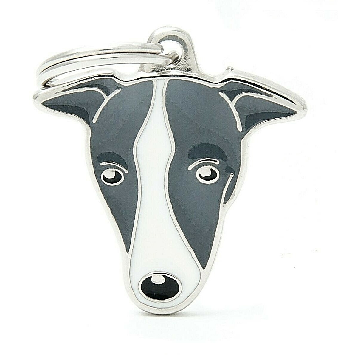Greyhound, Whippet, Lurcher – Dog ID Tag (59)- Engraved FREE – Personalised