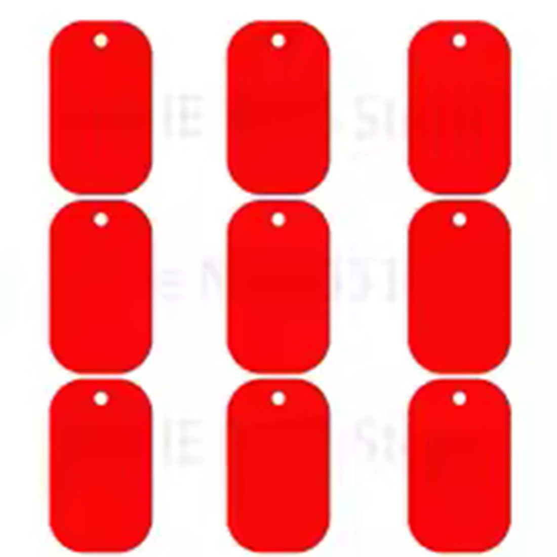 100Pcs Custom Engraved Dog ID Tags Personalized Aluminum Pet Name Phone Tag Bulk