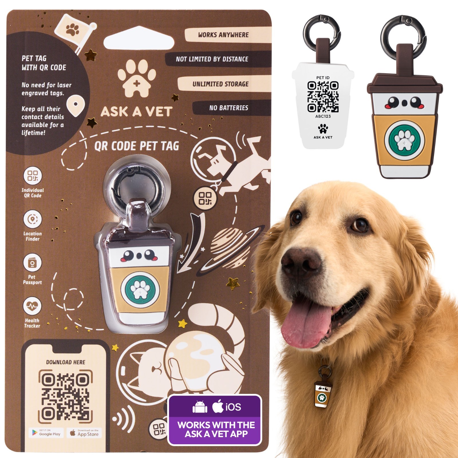 Ask A Vet ID Tag