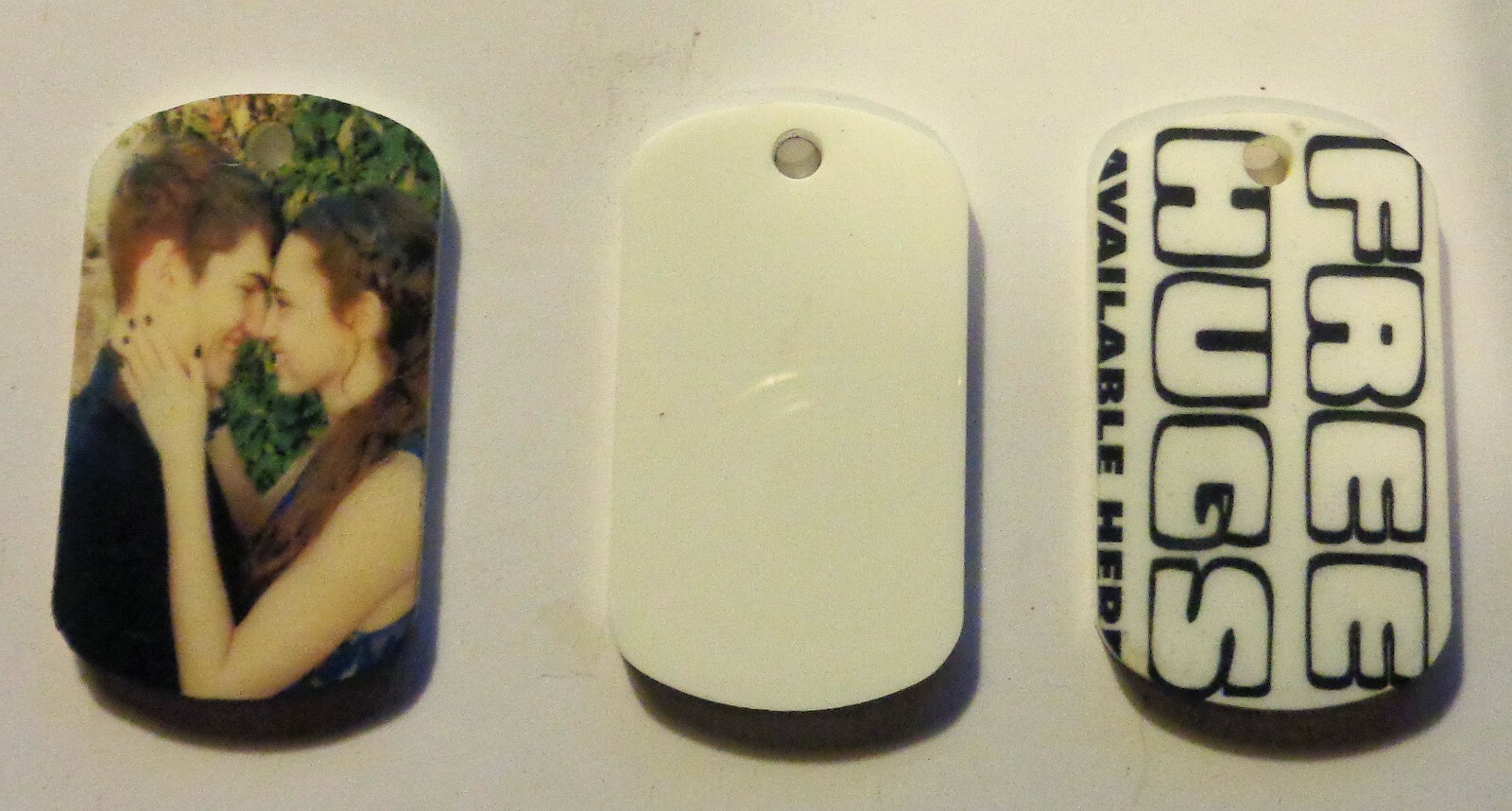 Blank Acrylic tags 3 / $1.00 Sublimation Ready READ DISCRIPTION