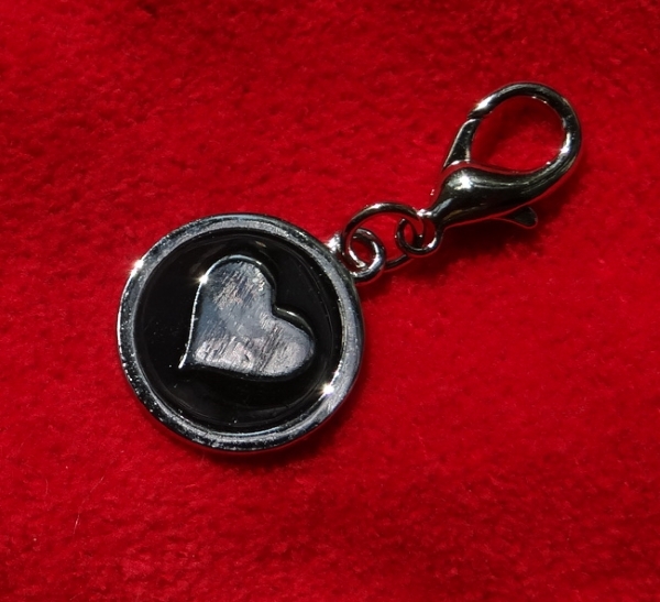 Dog Collar Charm by European Home Designs Metallic Customizable