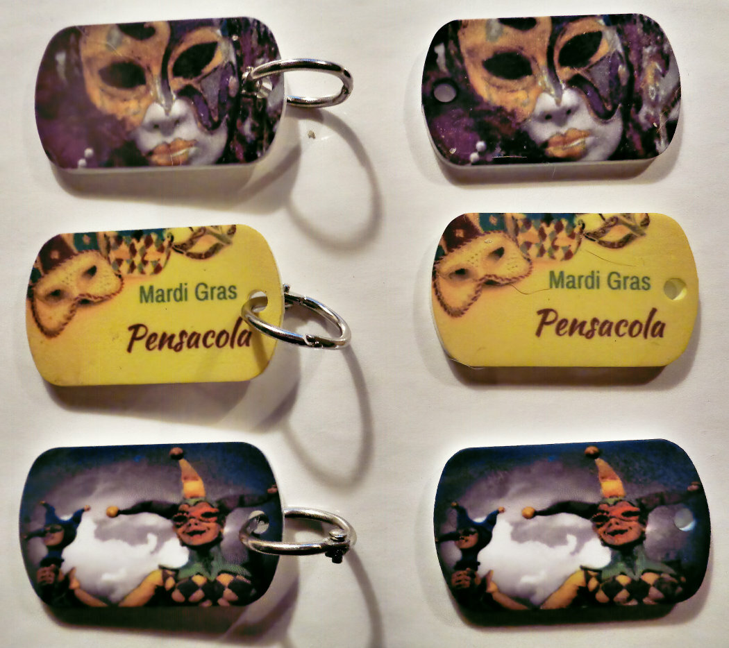 Blank Acrylic tags 3 / $1.00 Sublimation Ready READ DISCRIPTION