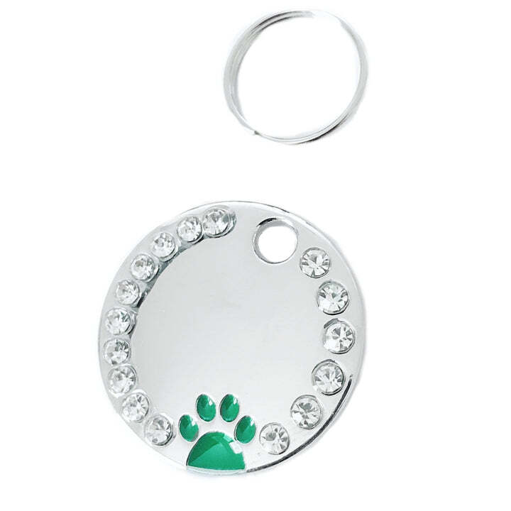 Personalized Dog/Cat Cute Paw Pet ID Tag with Unique Laser Engraving Name/Phone