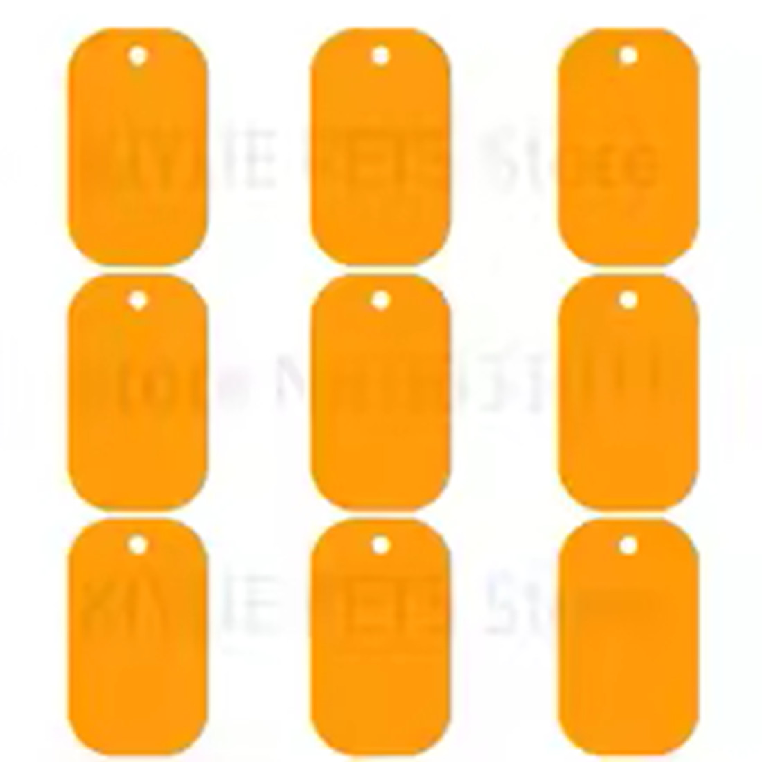 100Pcs Custom Engraved Dog ID Tags Personalized Aluminum Pet Name Phone Tag Bulk