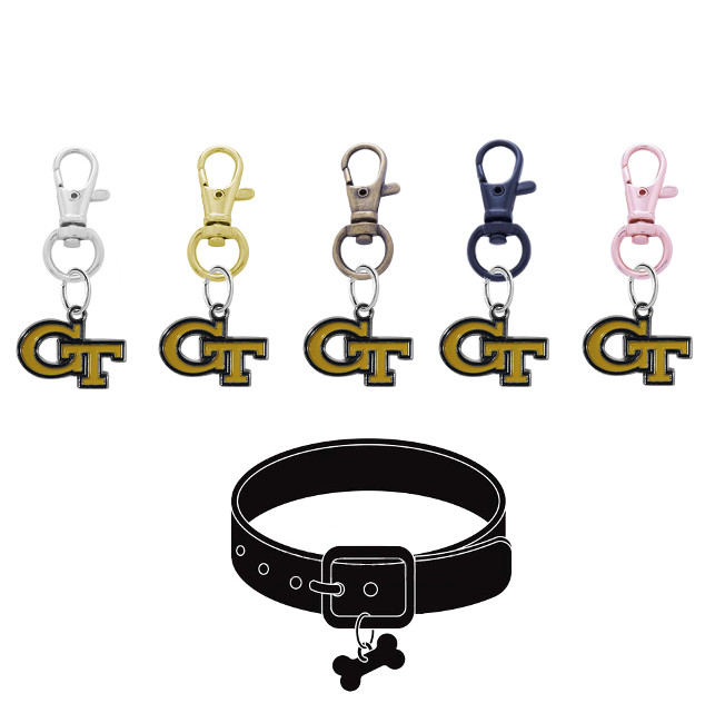 Gerogia Tech Yellow Jackets Pet Tag Collar Charm Dog Cat – Pick Your Color