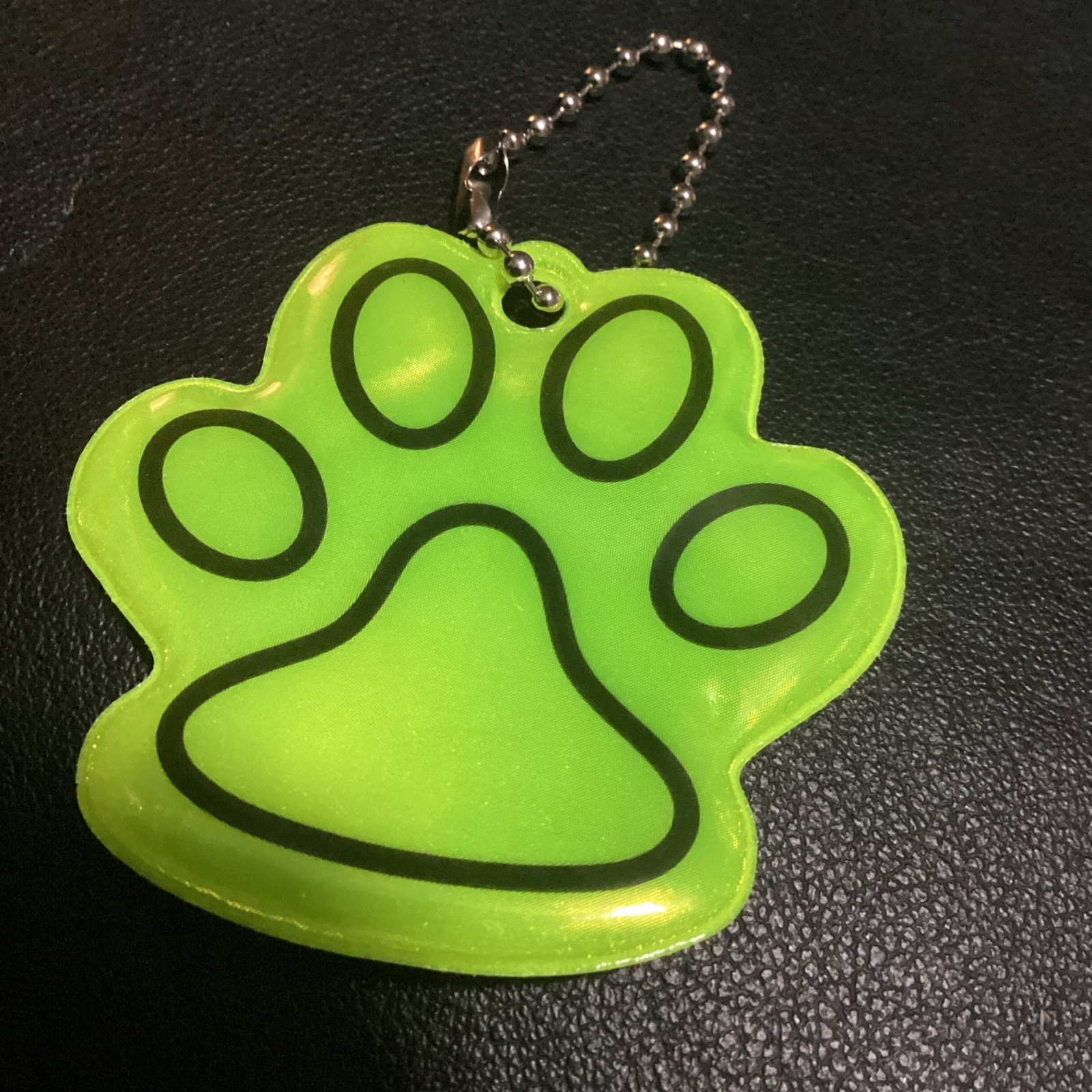 DOG SAFETY Reflectors Yellow Paw – Pet Kid Cat NEW