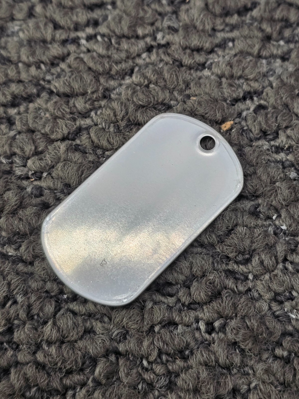 (QTY 200) Military Spec Stainless Steel Shiny Dog Tags Blank 2″ x 1-1/8″