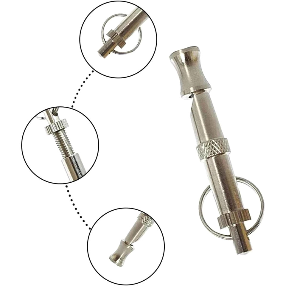 Dog Training Whistle Ultrasonic Adjustable High Pitch Recall