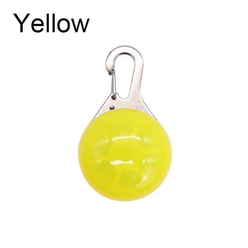 LED Flashing Clip On Pedant Night Light Pet Safety Dog Cat Collar Choose
