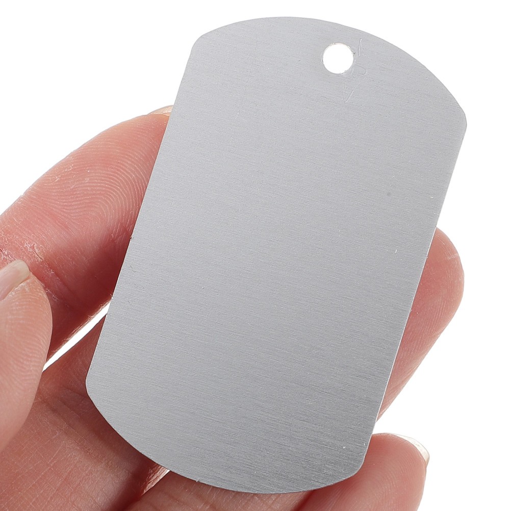 20Pcs Blank Cow Tags Aluminum Cattle Ear Tags Multi-functional Pet Id Tags