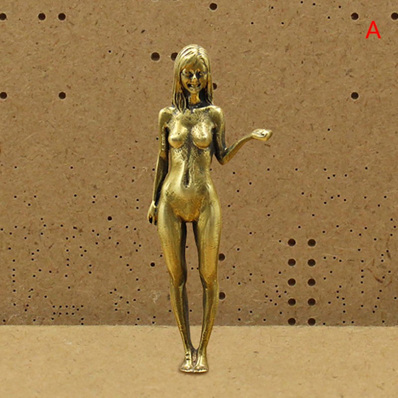 Brass Beauty Copper Ornaments Antique Hand Grips Bare Hand Model Plaything