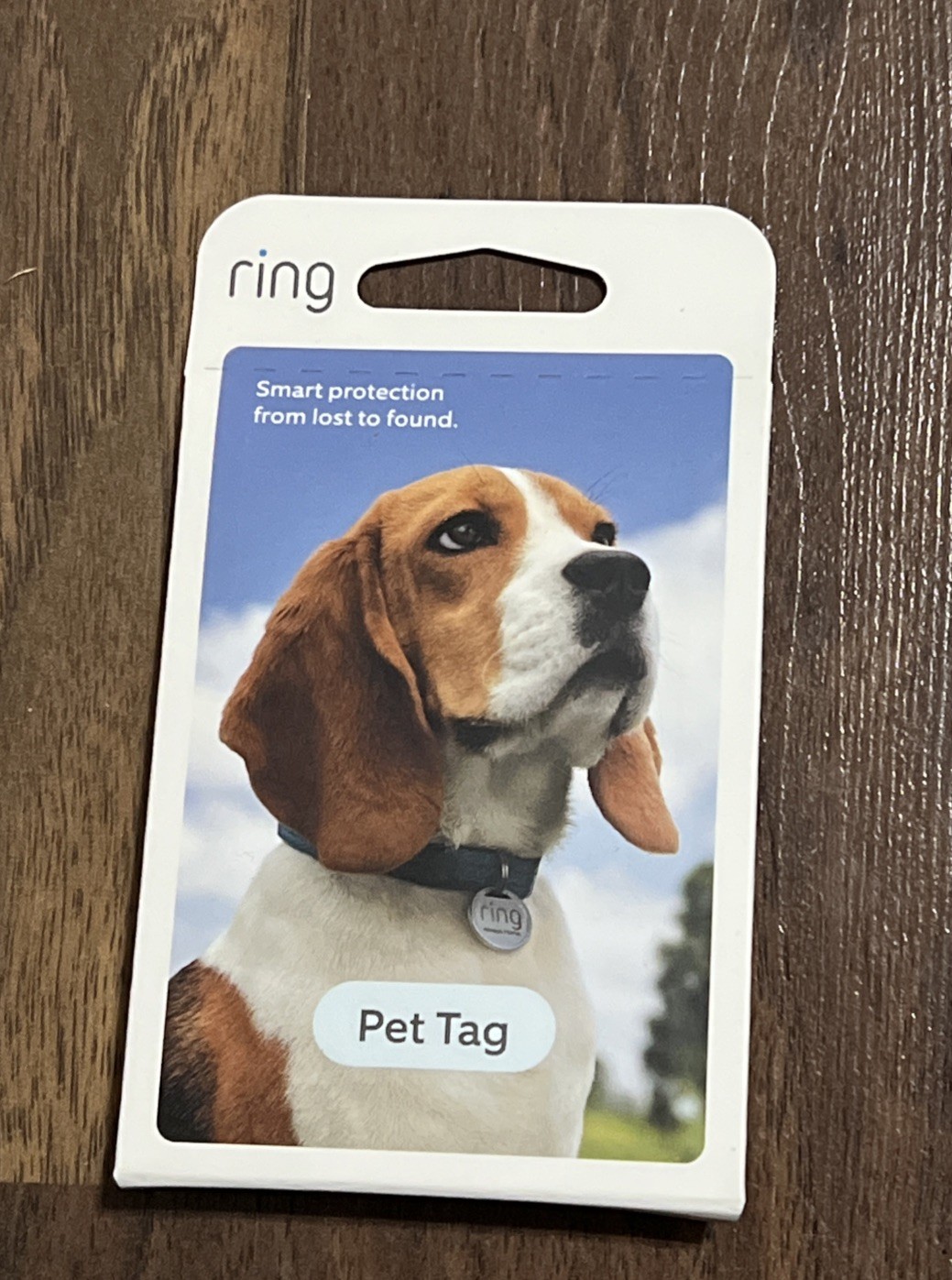 Ring Pet Tag (With QR Code) Smart Protection – With Real-Time-Scan Alerts – New
