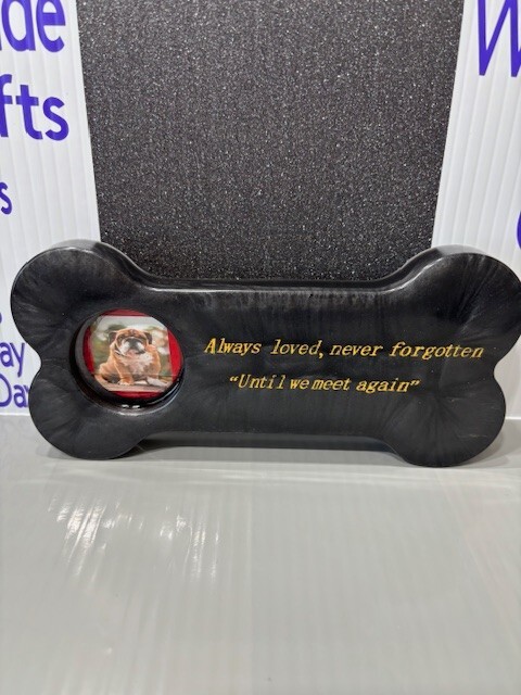 Personalized Acrylic Memorial Dog Bone – A Cherished Tribute to Your Beloved Pet