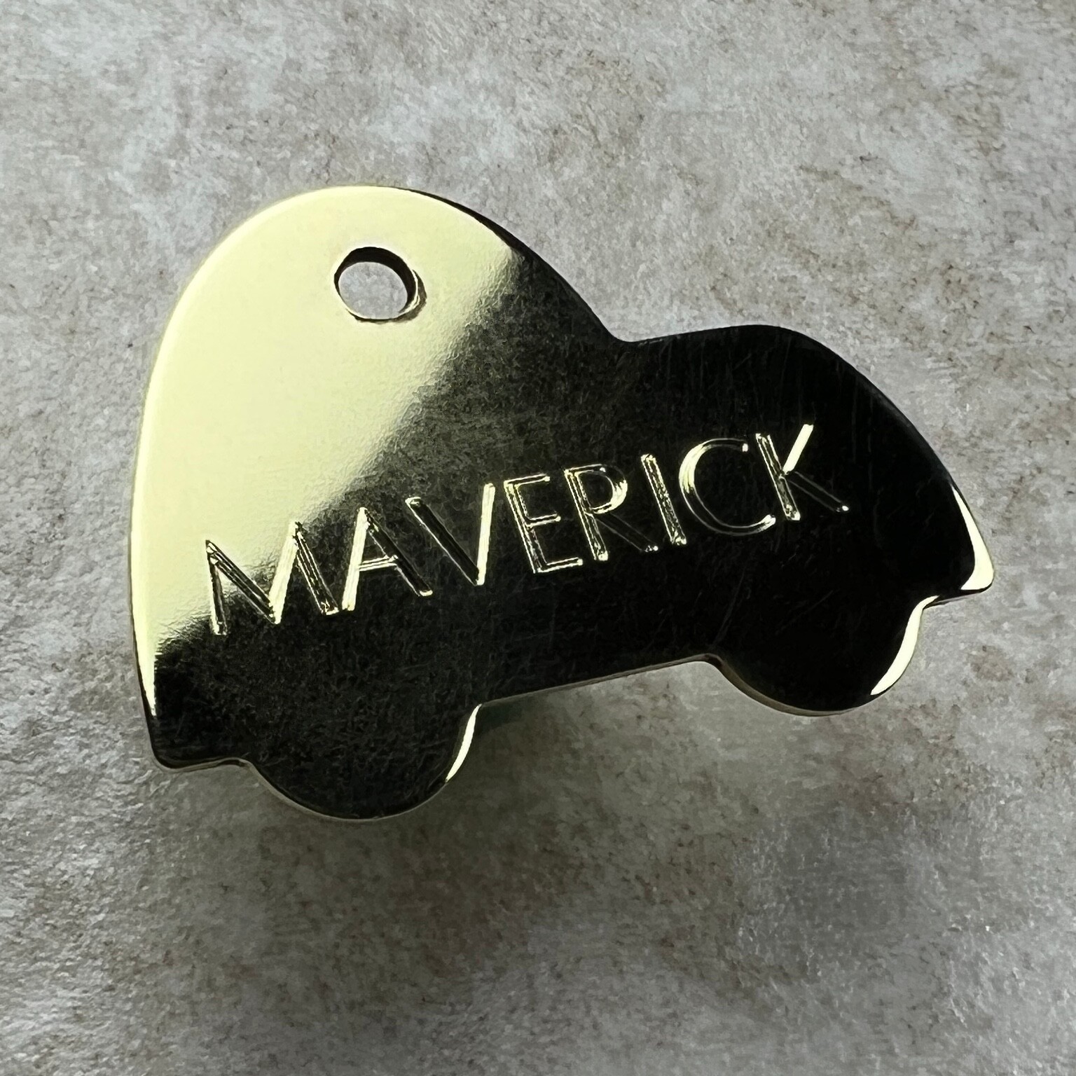 Custom Engraved Dog Tags Personalized Dog Collar Pet Tags Pet SPEED RACER BRASS