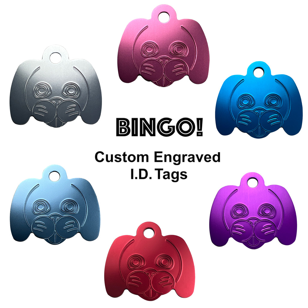Custom Engraved Dog Tags Personalized Dog Collar Pet Tags Engraved ID PUPPY EARS