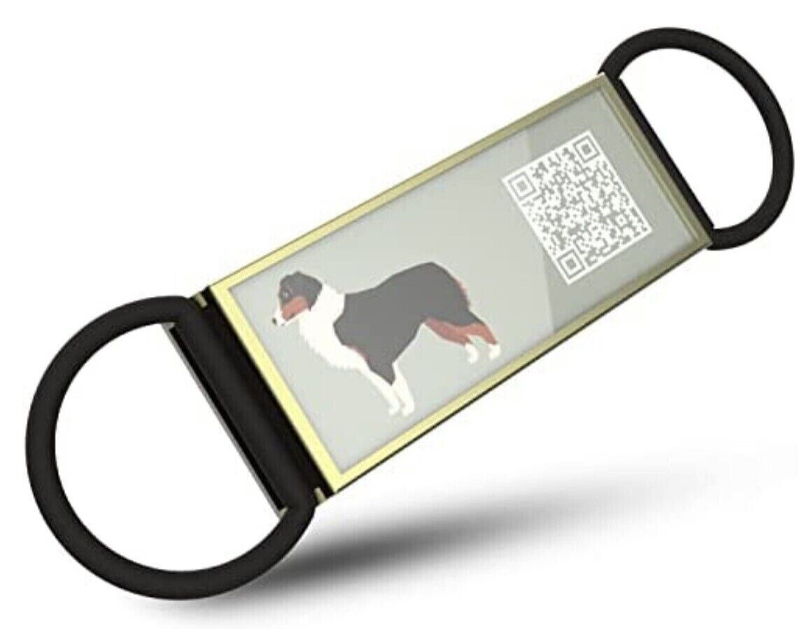DISONTAG QR Dog Tags Personalized Dog Tags, Sliding Mute Dog ID Tag NEW!!!!