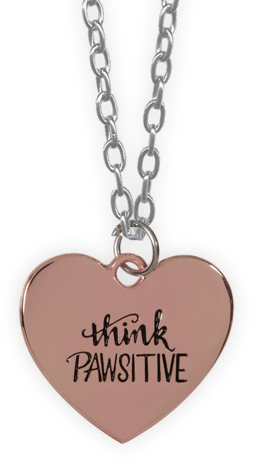 Best Friend Puppy Pendant Necklace & Rescue Dog Pet Charm / PAWS TO ENJOY LIFE