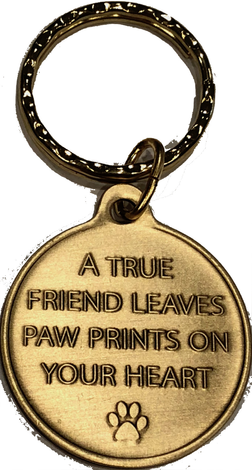 Always Remembered Forever Loved – A True Friend Dog Pet Memorial Key Chain