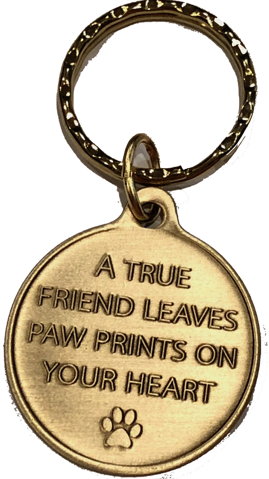 Always Remembered Forever Loved – A True Friend Dog Pet Memorial Key Chain