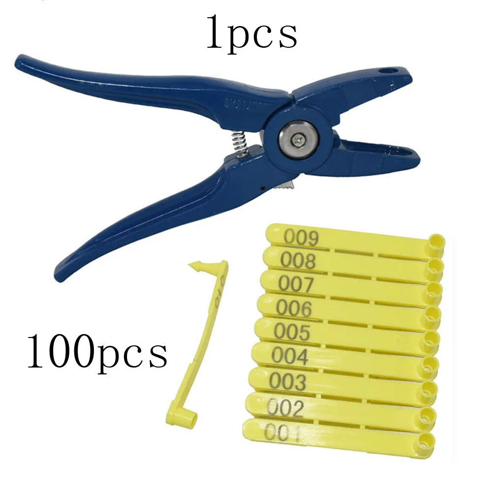 Livestock Tags No.001-1000 Ear Tags Ear Tags For Sheep Ear Tag Sheep Goat Eartag