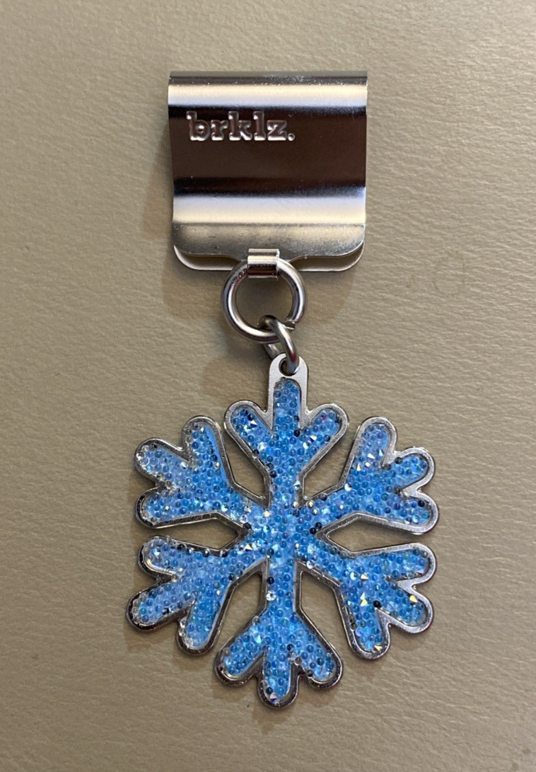 brklz Jewelry For Dogs, Snowflake ❄️ Bling Charm For Dog Collar RARE