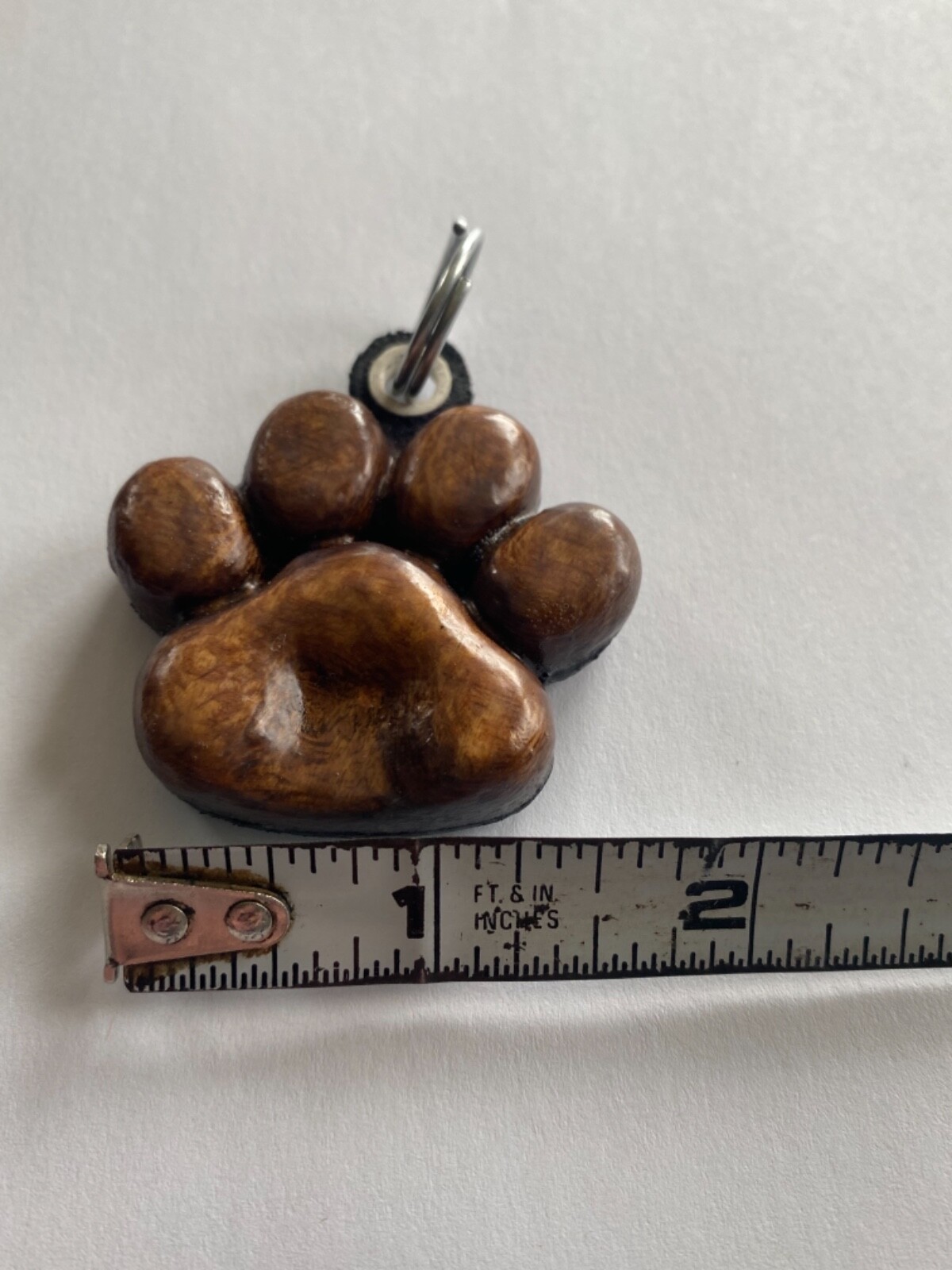 100% Hand Carved Sycamore customizable Dog Tag/Pendent