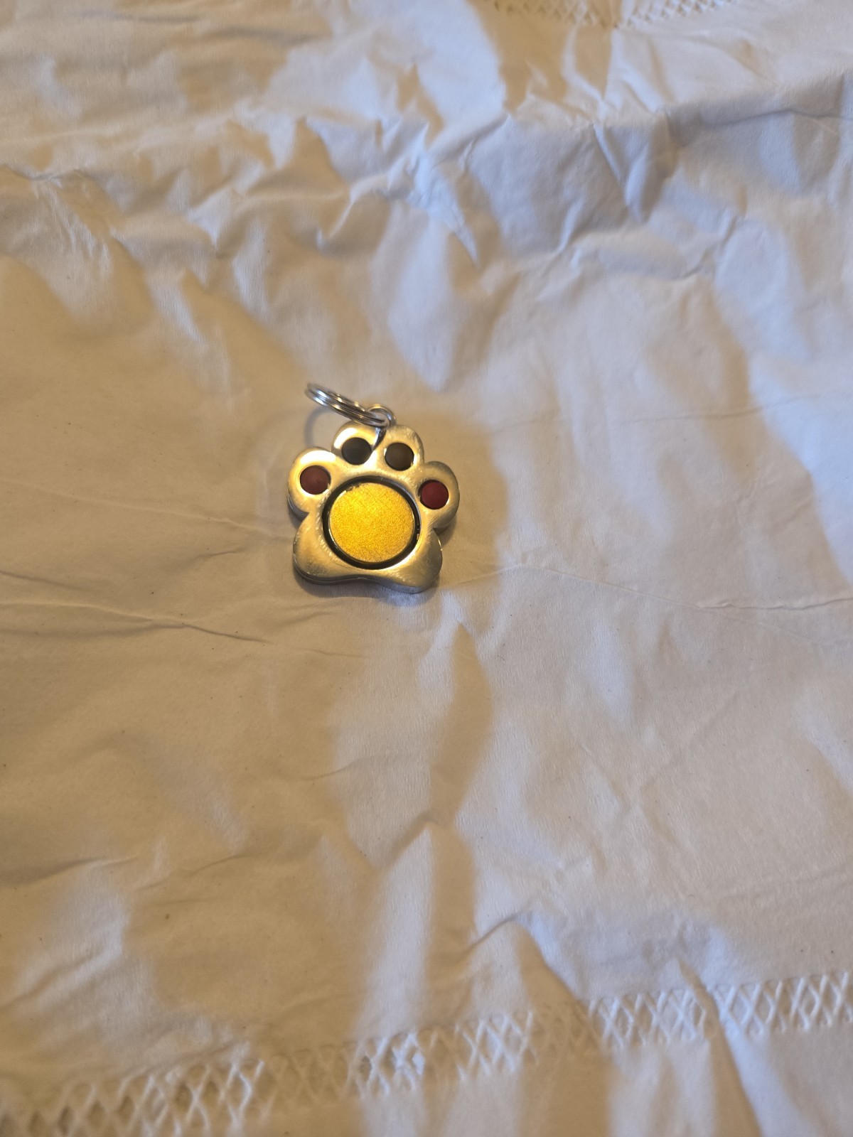 PINK MAGNE-PET PAW TAG:FREE SHIPPING