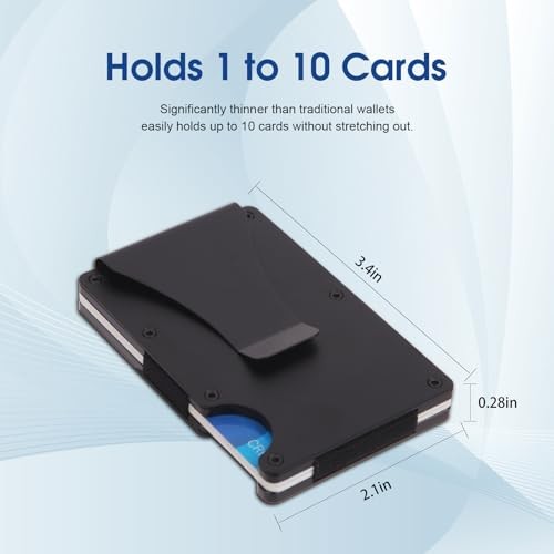To My Son Gifts,Minimalist Personalized Engraved Metal Wallet,Slim I Want You