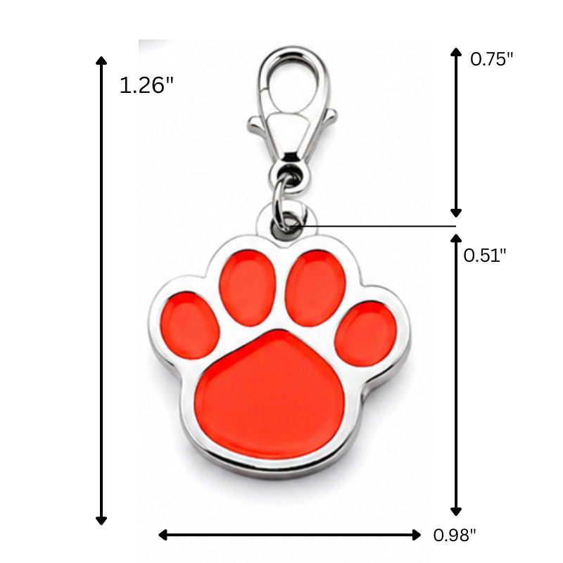 Personalized Enamel Dog Cat ID Tag Multiple Designs Custom Engraved Pet Tags