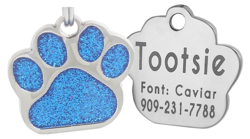 Personalized Pet ID Tag Dog Tag Cat Tag Custom Cat Tag Easy to Read Pet Tag free