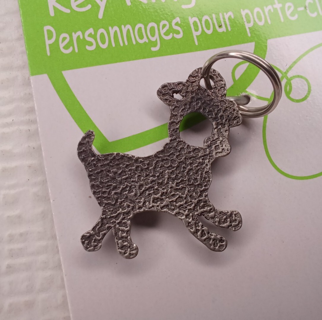 Figi Key Ring Figures Dog Attachment Dog Collar Or Keychain Charm