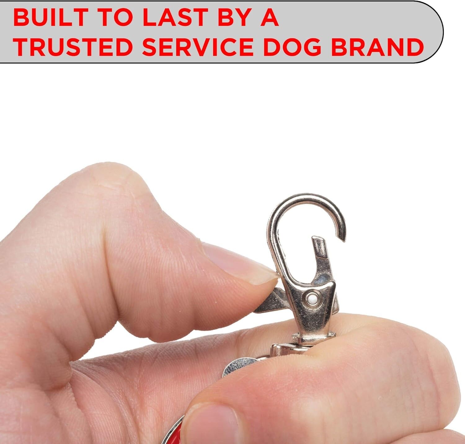 Premium Emotional Support Dog Tags – 2 Pack with Vibrant Colors, Small Dog Size