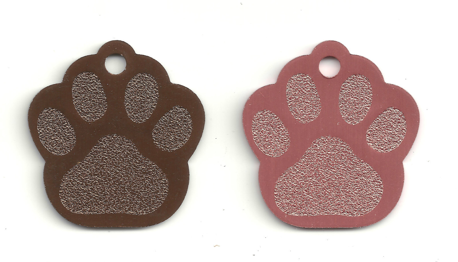 Small Paw Print Kitty Cat Puppy Toes Dog Pet ID Tag