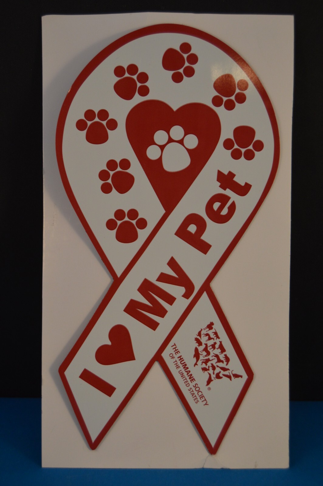 7″ Long MAGNET “I (HEART) LOVE MY PET” DOG Brand New! fridge car cabinet USA!