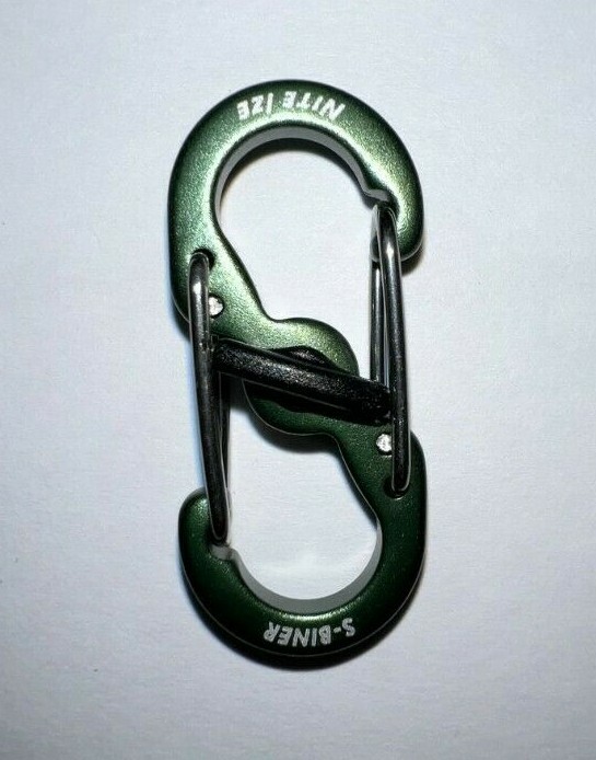 Nite Ize MINI S-BINER® MICROLOCK® ALUMINUM – Choice of 7 COLORS
