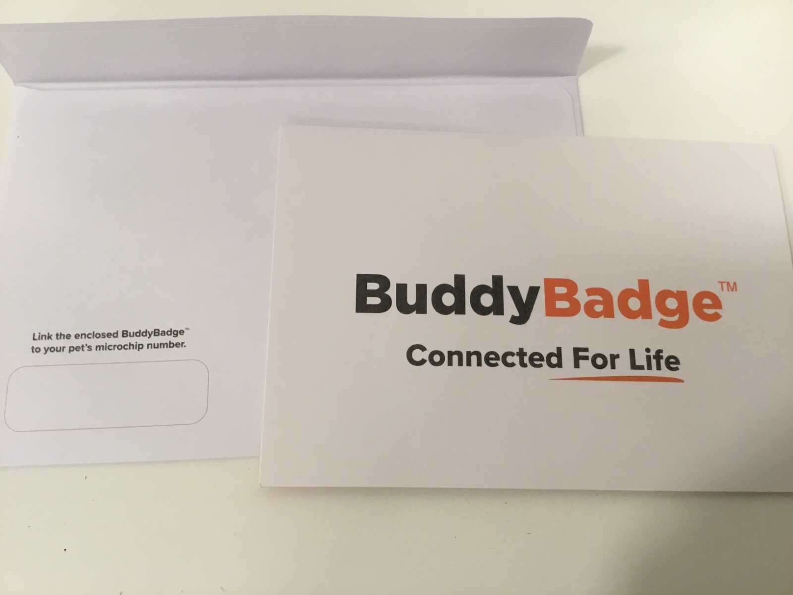 Buddy ID Pet Microchip BUDDY BADGE ** can be linked to any brand of microchip **