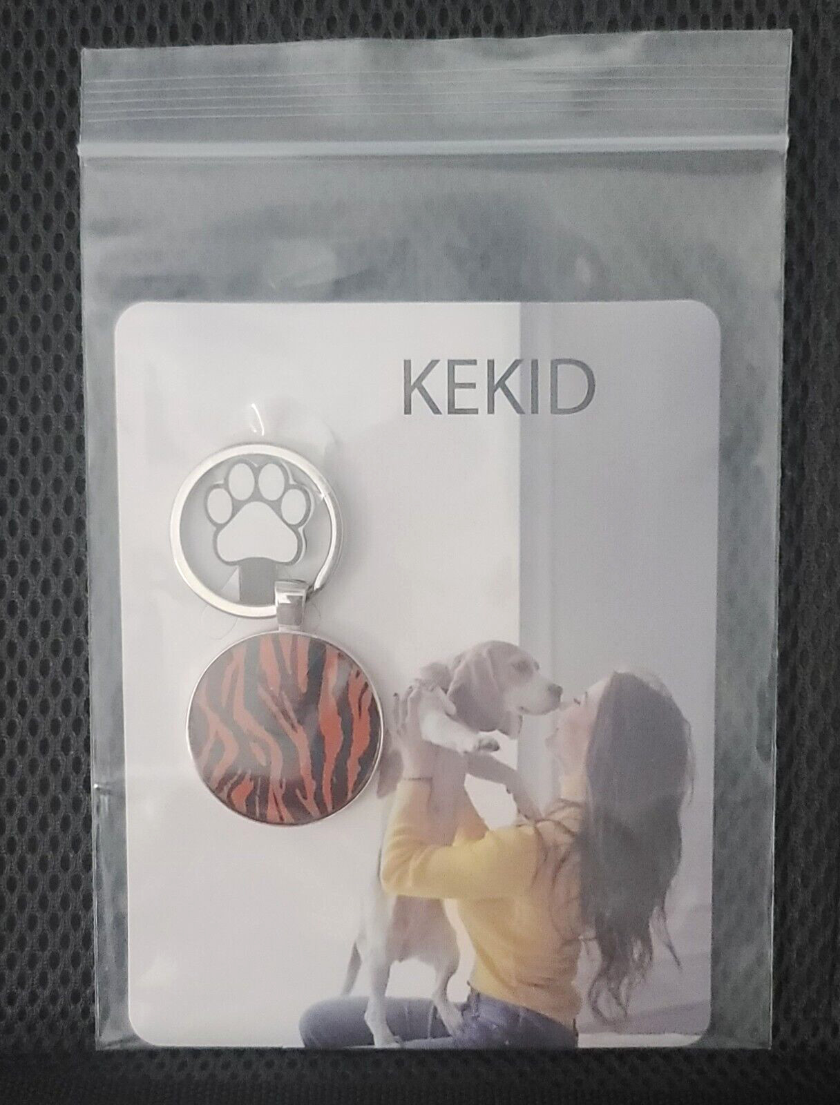 QR Code Dog ID Tag, KEKID Dog Tags for Pets, Cat ID Tag, Personalized Dog Tag