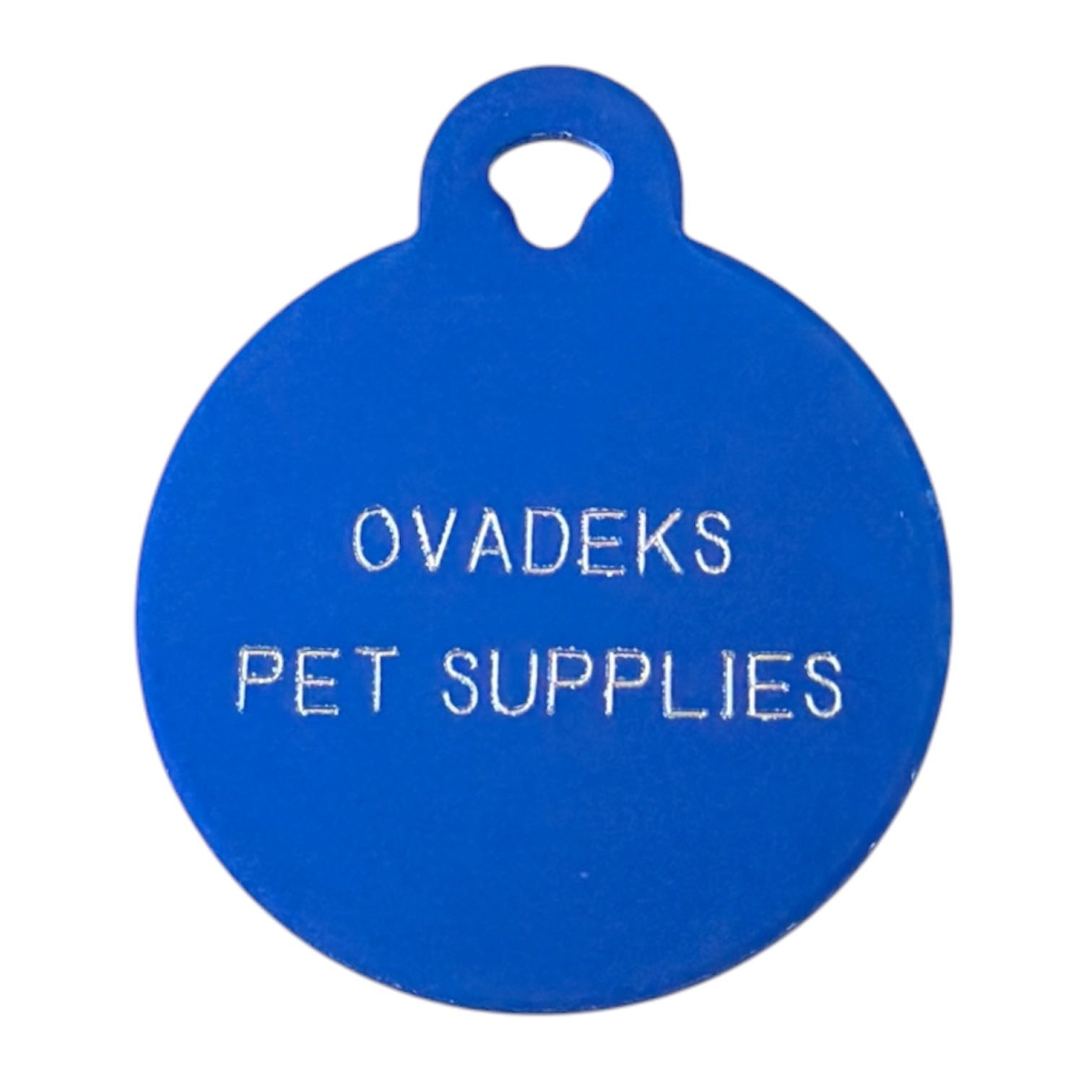 Ovadeks Custom Engraved Personalized Identification ID Pet Dog Cat Name Tag