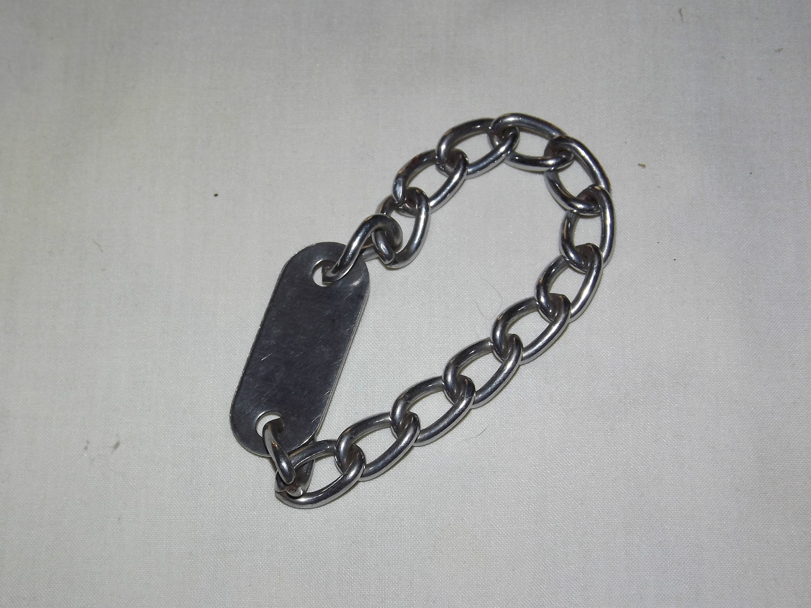 NEW YORK STATE AGRICULTURE & MARKETS ALBANY FERRET ANIMAL NECK TAG CHAIN