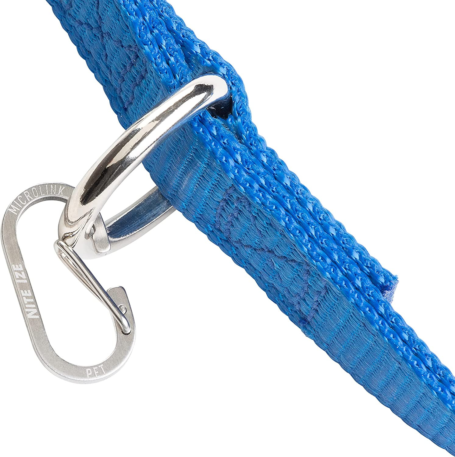 Microlink Pet Tag Carabiner, Stainless Steel Cat and Dog Tag Clip, 2 Count (Pack