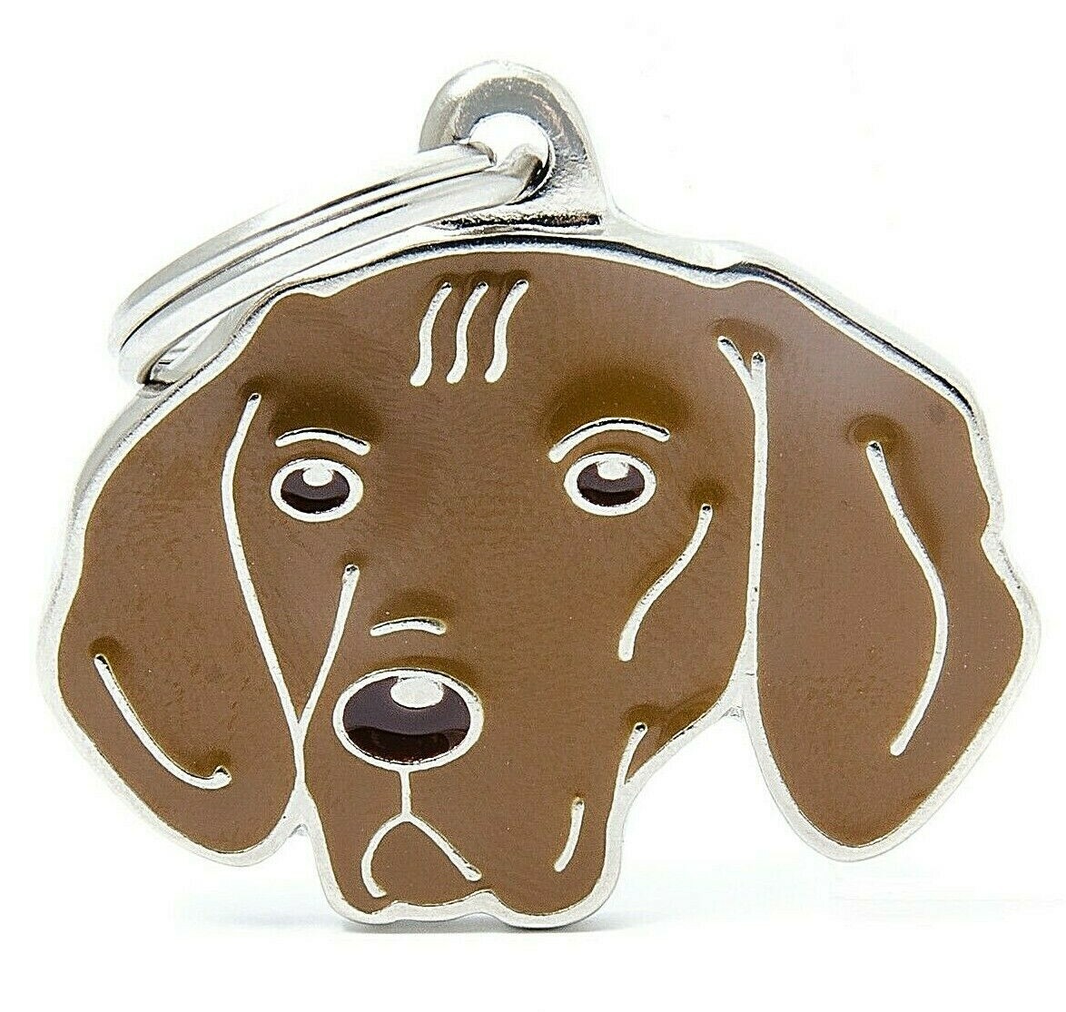Vizsla Dog ID Tag (72) Engraved FREE – Personalised – Identity – Charm – Keyring