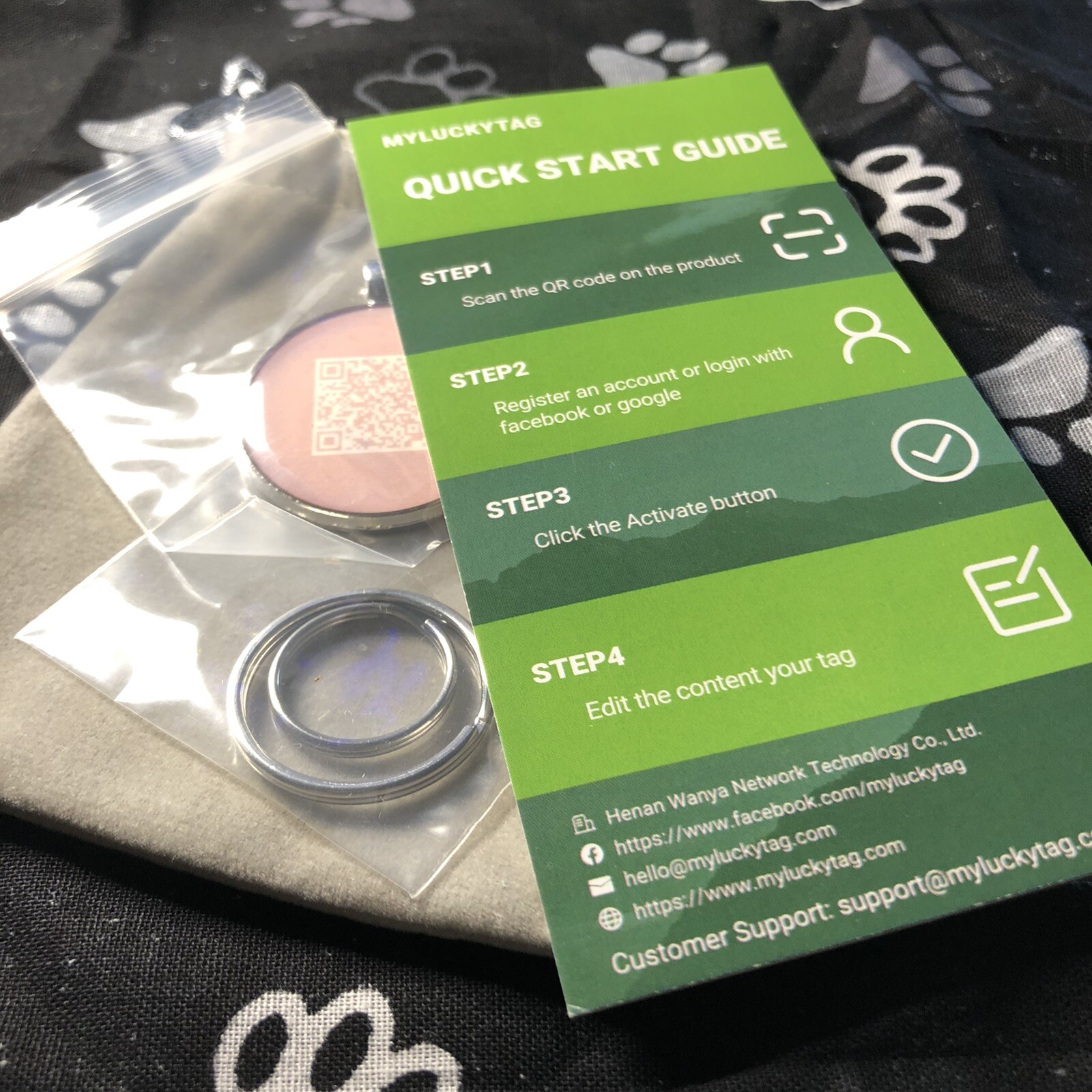 Pet ID Tag Locator