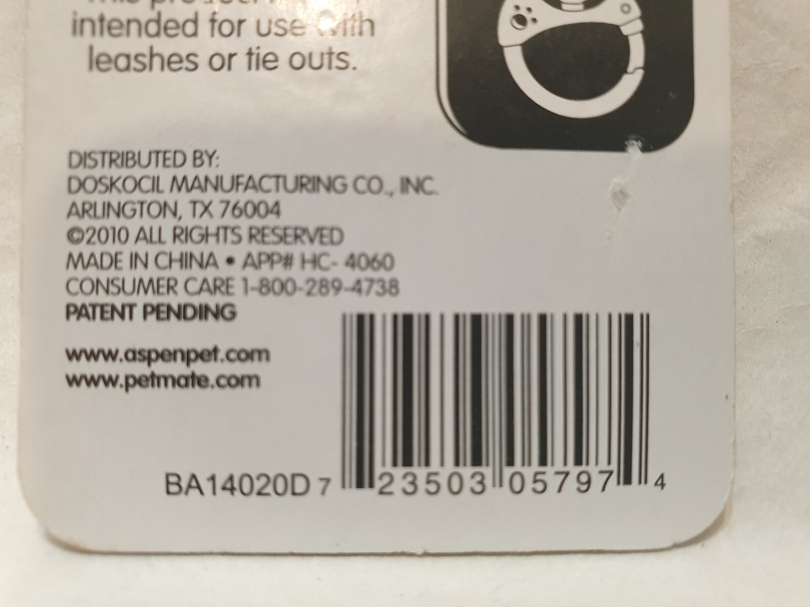 Petmate Tagnabbit Quick Release Pet Ring for Dog Tags Cat Collar Bells ID – NEW