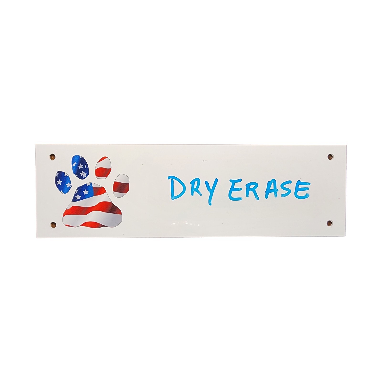 3 inch x 10 inch Dry Erase Crate Tag – 4 Design Choices