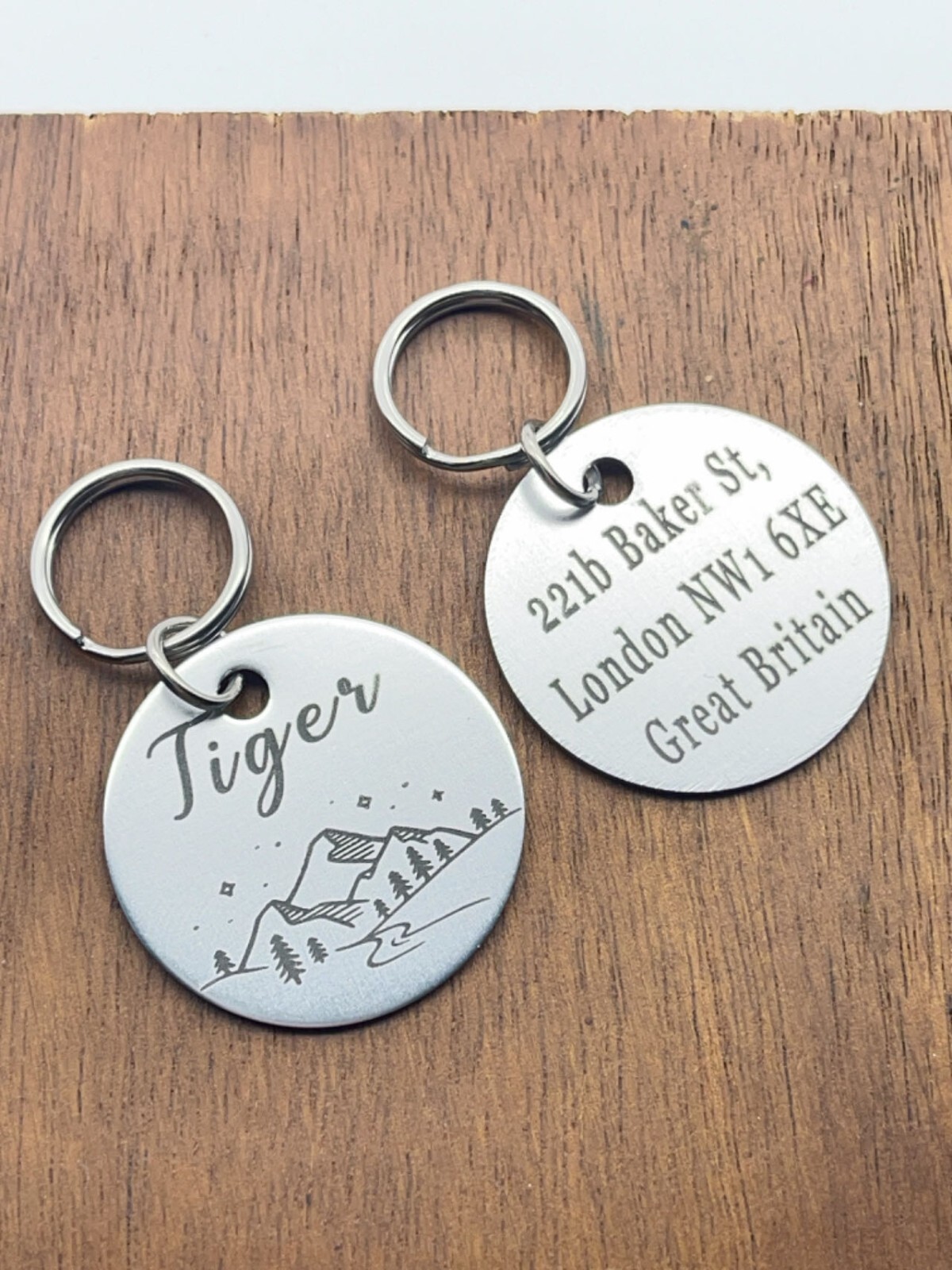 PAWPAW TAGS Dogs Cats ID Tags Personalized Pet ID Tags Customize Pet Tags