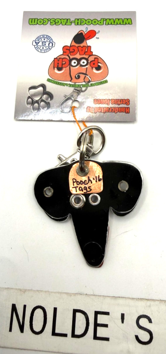 Pooch Tags Pet ID Custom Likeness Tags Dachshund DS49B2TF1334