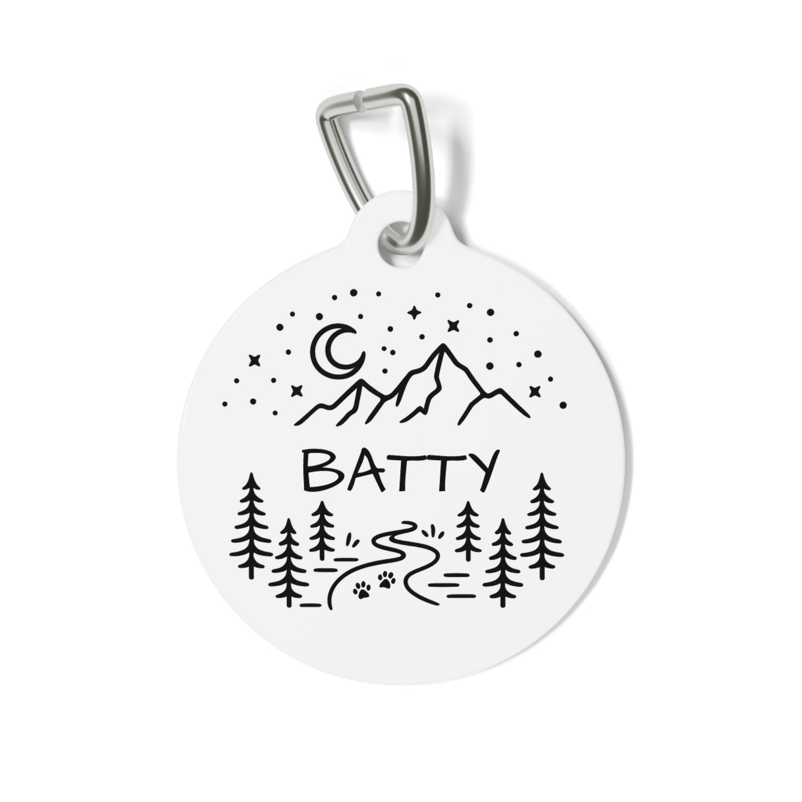 Custom Pet Tag | Personalized Dog & Cat Name ID Tag | Cute & Funny Accessory
